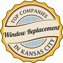 Badge certifying that Precision Siding and Windows is one of the top window replacement companies in Kansas City